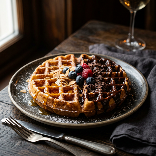 Freshly Made Waffles